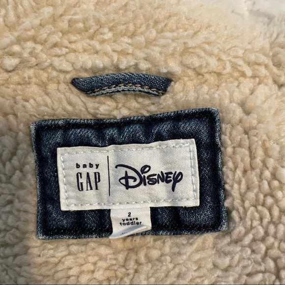 Minnie Mouse Denim Sherpa Lined Jacket size 2 yrs - Picture 8 of 14
